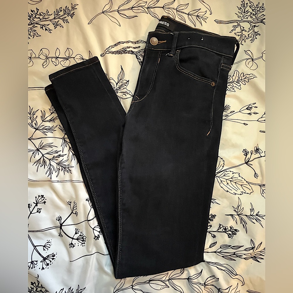 Express Legging Mid Rise Stretch Jeans 6R